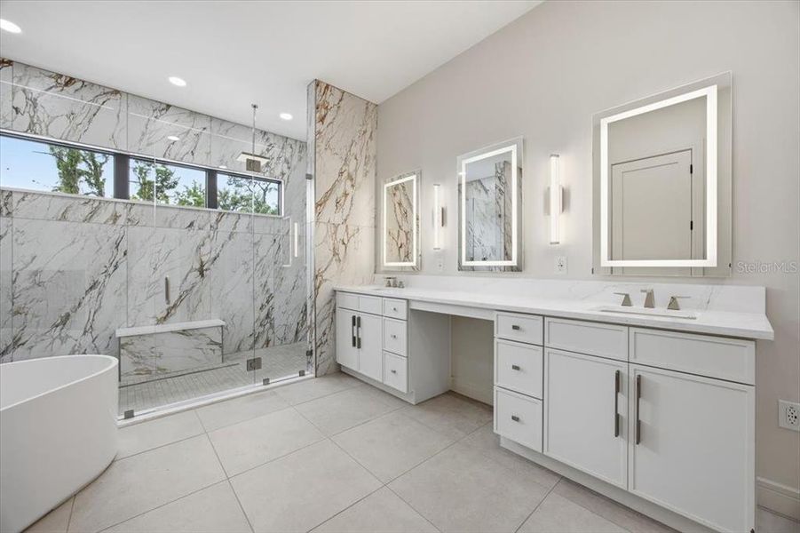 Furnished interior view inside a new home in , Plant City (Image 14).