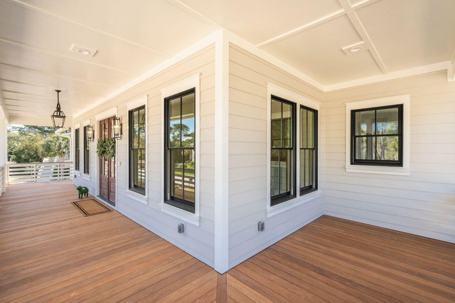 Exterior details and patio area of a home in , Johns Island (Image 32). Exterior details and patio area of a home in , Johns Island (Image 32).