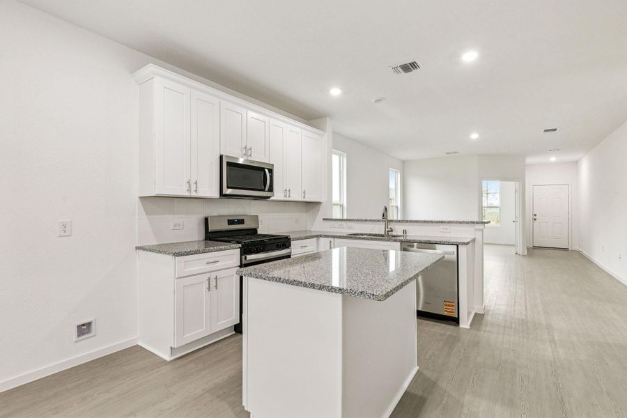 Furnished interior view inside a new home in Windcress, Cove (Image 16).