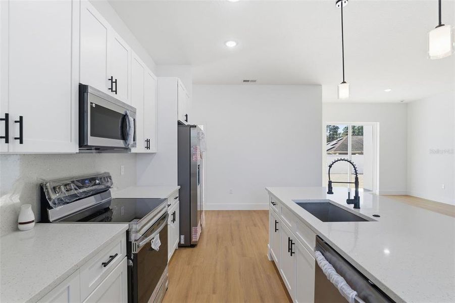 Furnished interior view inside a new home in , Ocala (Image 13). Furnished interior view inside a new home in , Ocala (Image 13).