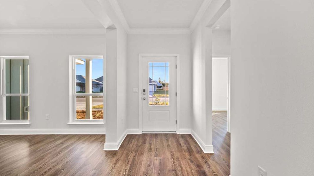 Spacious, unfurnished interior of a new home in Santa Rosa Beach Homes, Santa Rosa Beach (Image 10). Spacious, unfurnished interior of a new home in Santa Rosa Beach Homes, Santa Rosa Beach (Image 10).