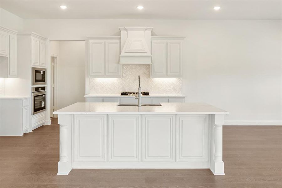 Furnished interior view inside a new home in Villages of Hurricane Creek, Anna (Image 15).