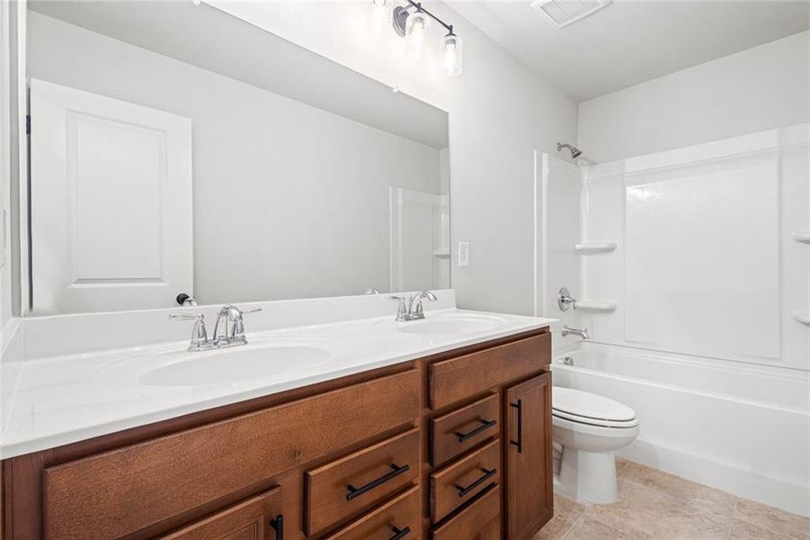 Furnished interior view inside a new home in Berkeley Mill, Cumming (Image 8).