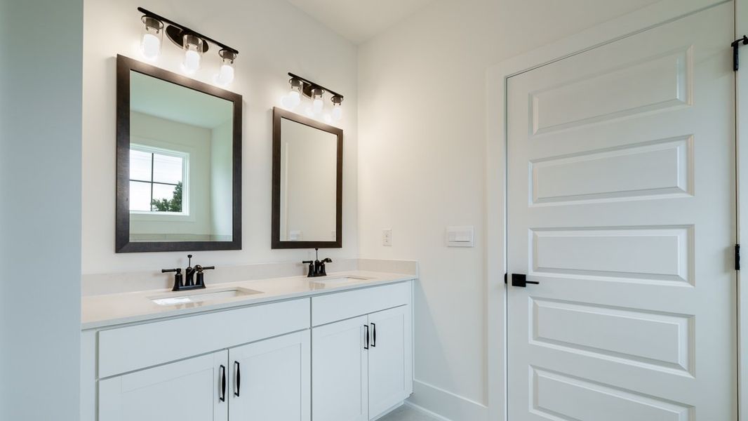 Representative furnished interior of a home built from the Hanover by D.R. Horton in The Village at Sandy Plains, Marietta (Image 11).