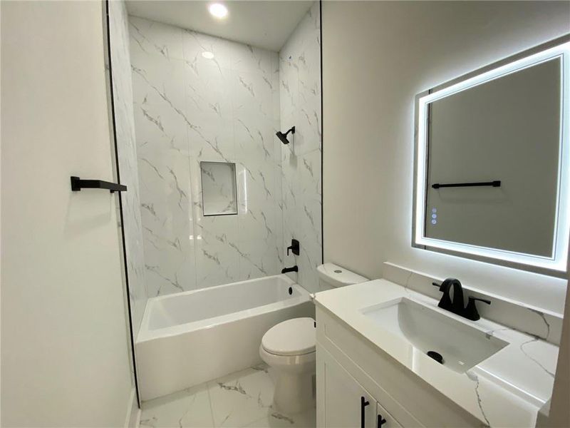 Furnished interior view inside a new home in , Snellville (Image 19).