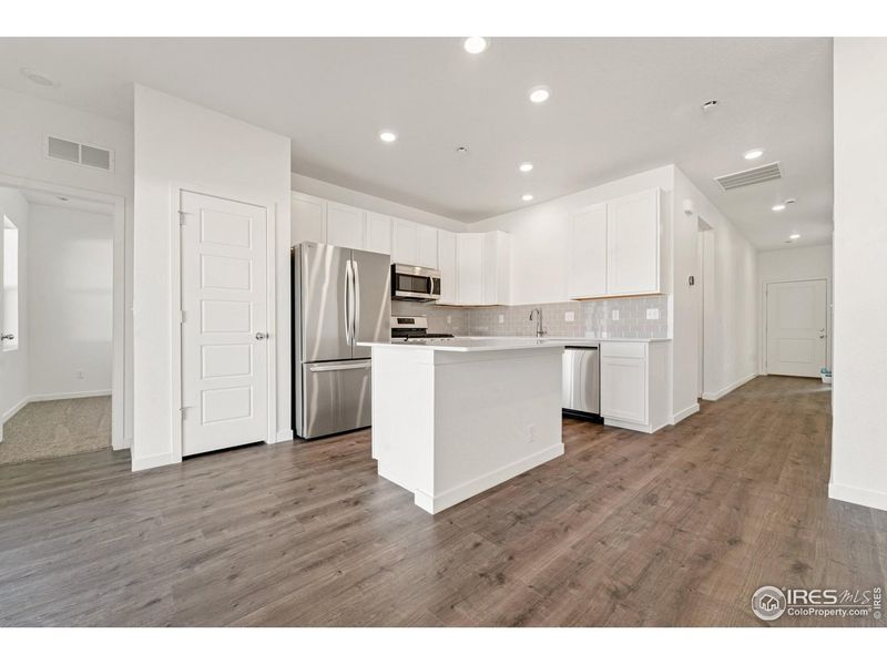 Furnished interior view inside a new home in Liberty Draw, Evans (Image 4). Furnished interior view inside a new home in Liberty Draw, Evans (Image 4).