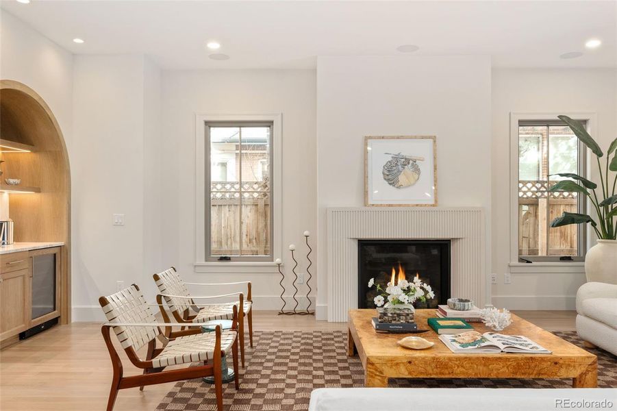 Furnished interior view inside a new home in , Denver (Image 14).