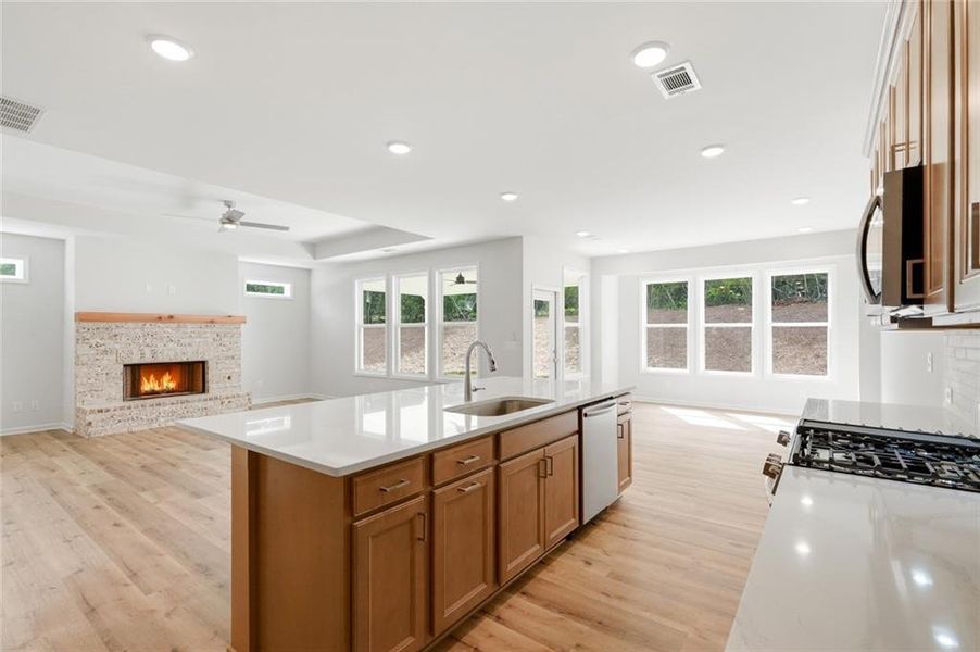Furnished interior view inside a new home in , Demorest (Image 6).