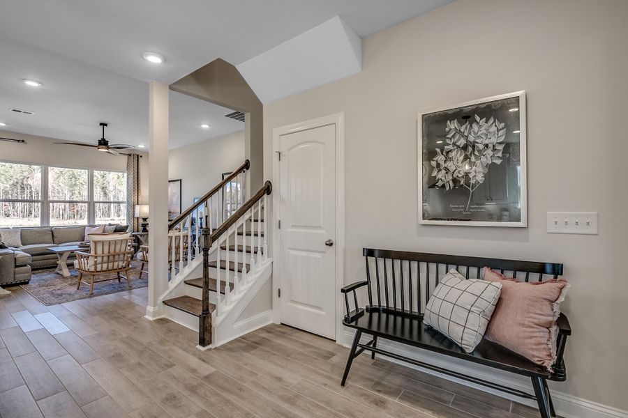 Furnished interior view inside a new home in The Oaks, Goose Creek (Image 10).