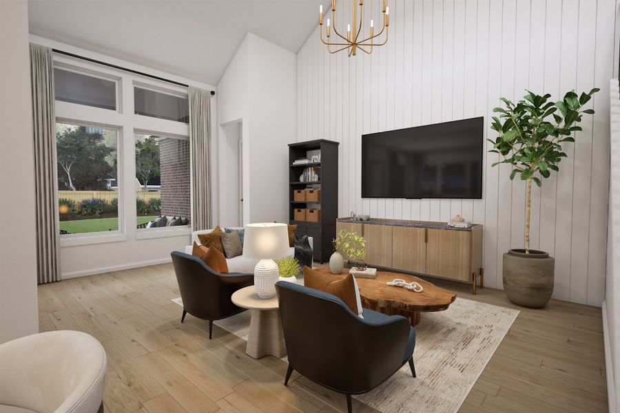 The Bluebonnet - Family Room