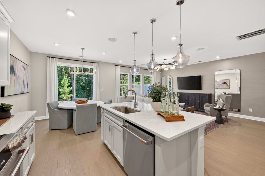 Furnished interior view inside a new home in Southbridge, Fort Mill (Image 12).