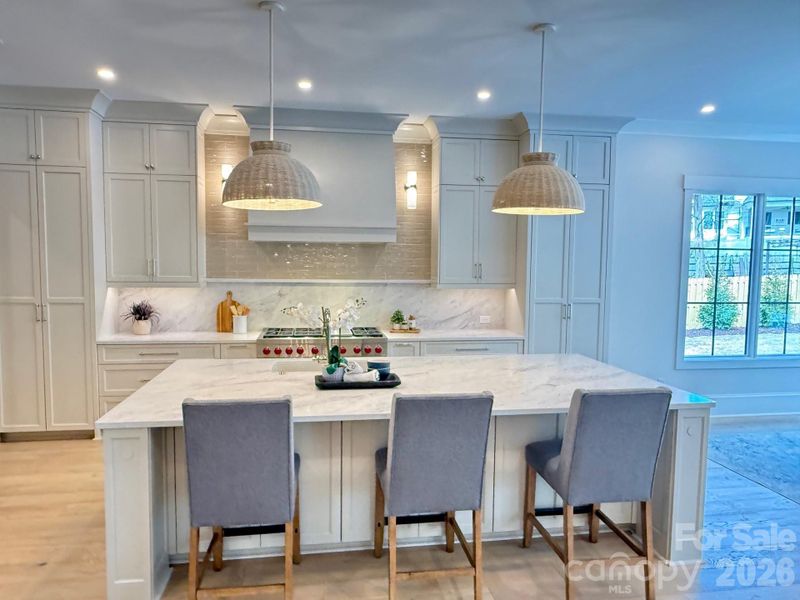 Furnished interior view inside a new home in , Charlotte (Image 19).