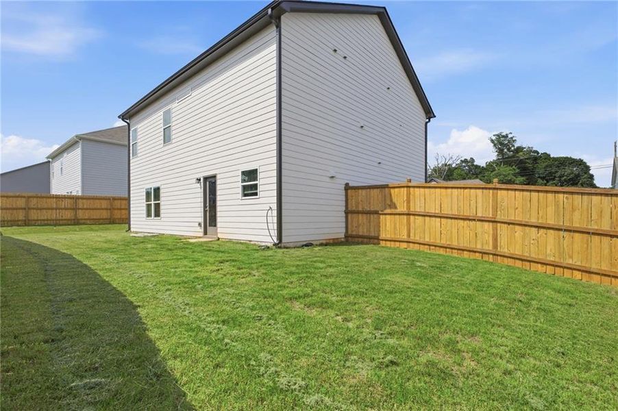 Exterior details and patio area of a home in , Douglasville (Image 3).