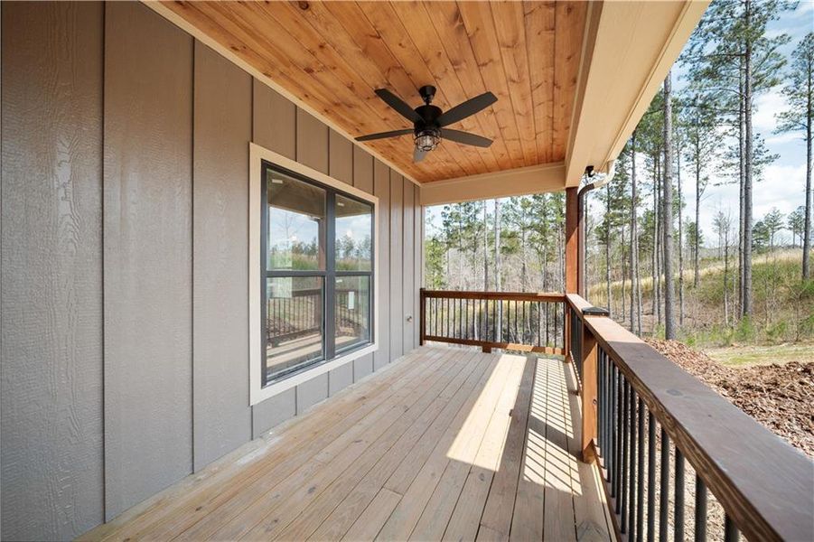 Exterior details and patio area of a home in , Talking Rock (Image 35).