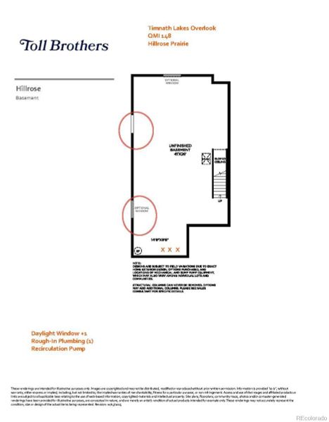 2D floor plan layout of this home in , Timnath, CO (Image 3).