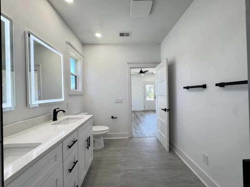 Furnished interior view inside a new home in , North Charleston (Image 8).