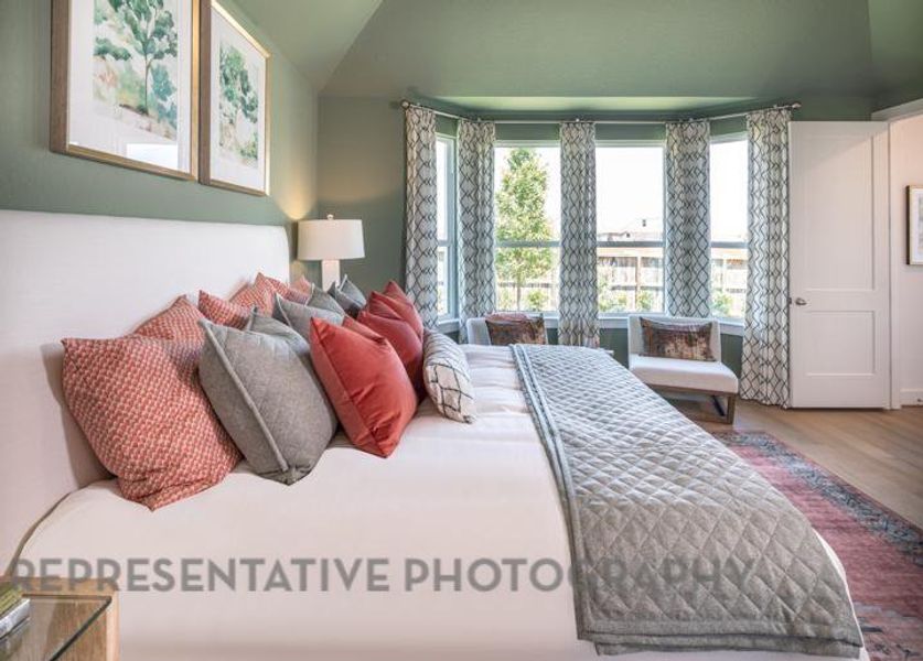 Furnished interior view inside a new home in Gateway Village - The Reserve: 50ft. lots, Denison (Image 23). Furnished interior view inside a new home in Gateway Village - The Reserve: 50ft. lots, Denison (Image 23).