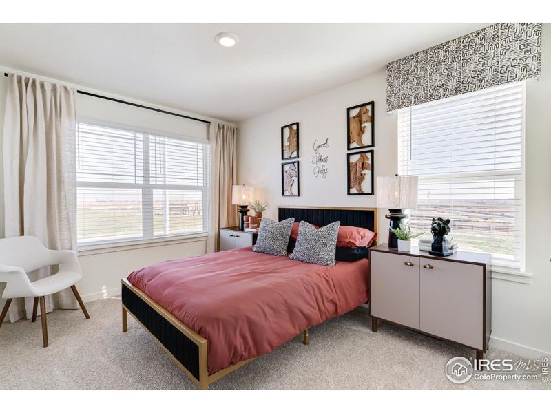Furnished interior view inside a new home in Revere at Johnstown, Johnstown (Image 23).