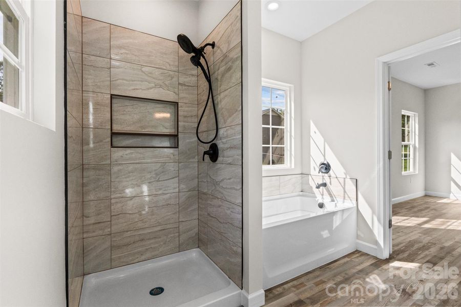 Furnished interior view inside a new home in , York (Image 9).