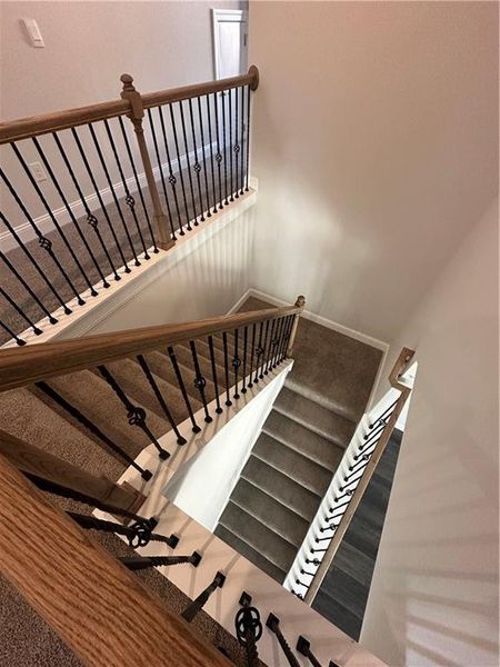 Close-up of interior finishes inside a home in Mirror Lake at South Harbour, Villa Rica (Image 9).