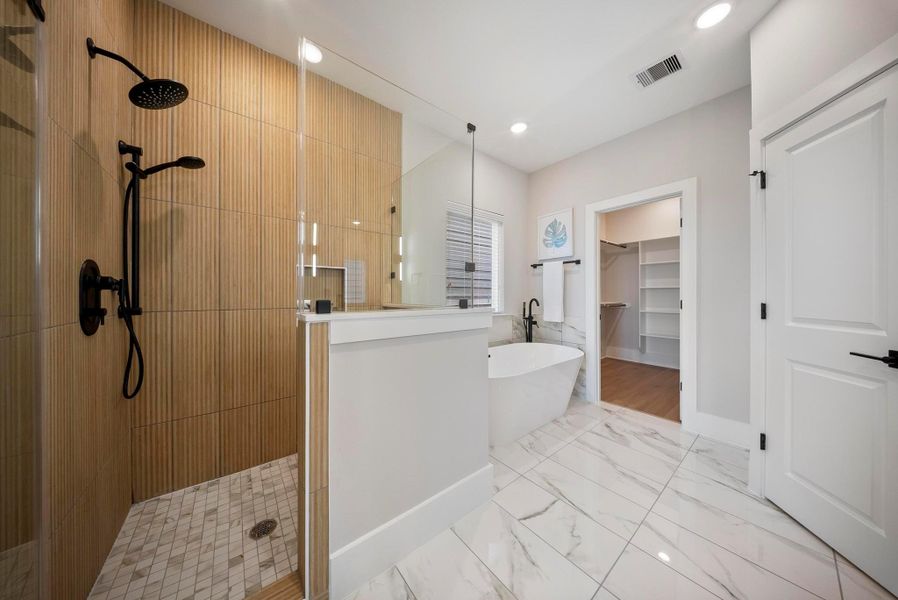 Furnished interior view inside a new home in Skyline Homes at Lou Ellen, Houston (Image 14).