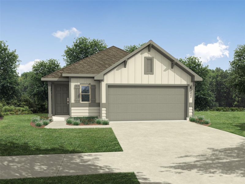 Cypress exterior elevation rendering