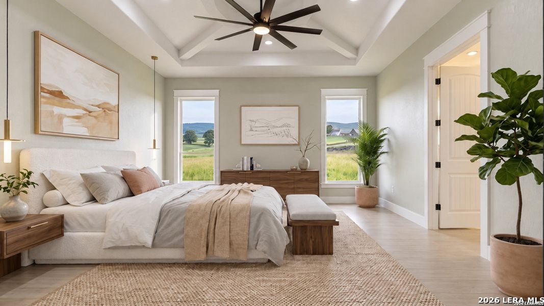 Furnished interior view inside a new home in , La Vernia (Image 4).