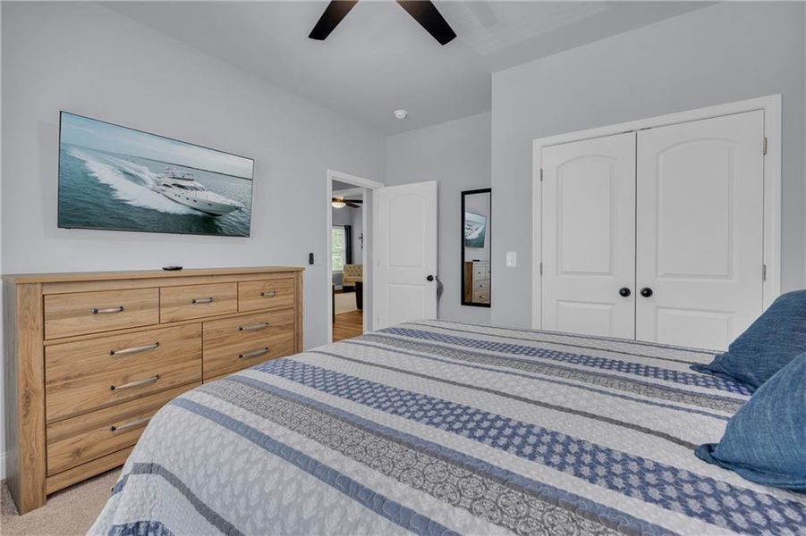 Furnished interior view inside a new home in , Lavonia (Image 33).