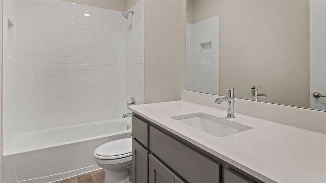 Furnished interior view inside a new home in Parkerville Meadows, DeSoto (Image 13).