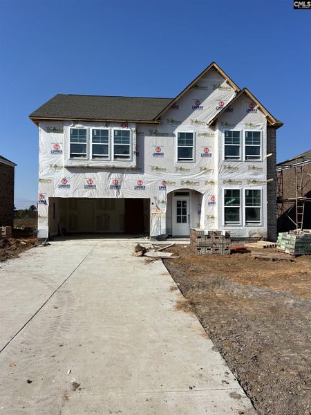 In-progress construction of a new home in Beach Forest, Sumter, SC (Image 26).
