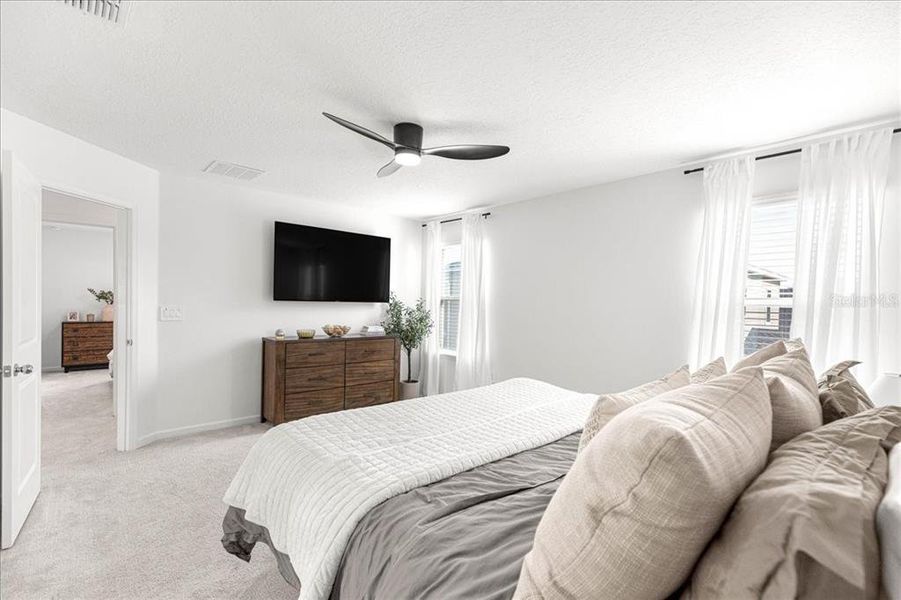 Furnished interior view inside a new home in Millwood: Millwood Estates - The Enclave, Ocala (Image 12). Furnished interior view inside a new home in Millwood: Millwood Estates - The Enclave, Ocala (Image 12).