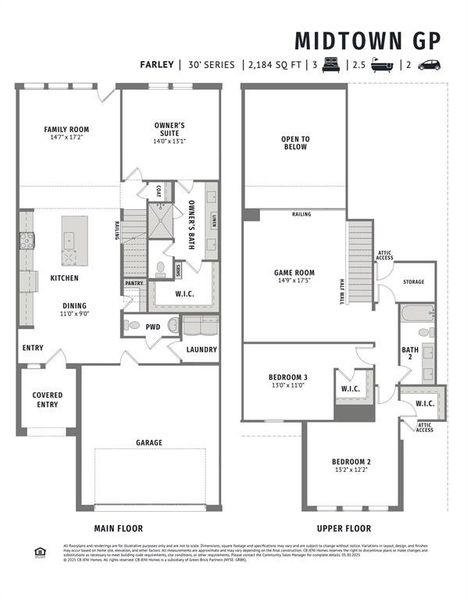 With an open and flowing main floor, spacious bedrooms, oversized game room and a private fenced back yard, entertaining is a breeze in our new Farley floor plan! With an open and flowing main floor, spacious bedrooms, oversized game room and a private fenced back yard, entertaining is a breeze in our new Farley floor plan!