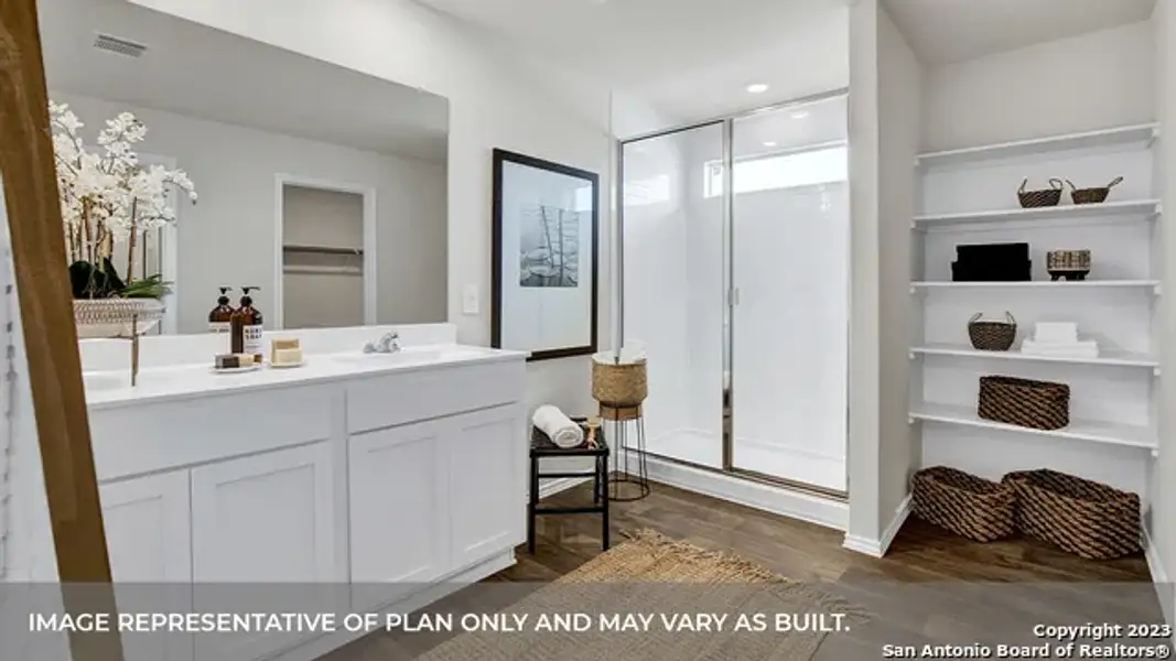 Furnished interior view inside a new home in Swenson Heights, Seguin (Image 22).