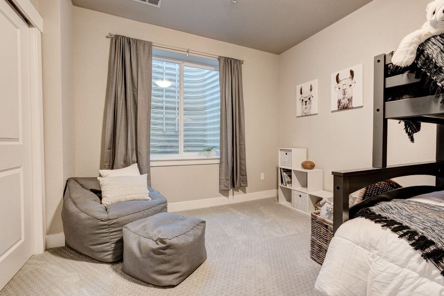 Representative furnished interior of a home built from the The Barrington 2 by Landmark Homes in Highlands at Fox Hill, Longmont (Image 41). Representative furnished interior of a home built from the The Barrington 2 by Landmark Homes in Highlands at Fox Hill, Longmont (Image 41).