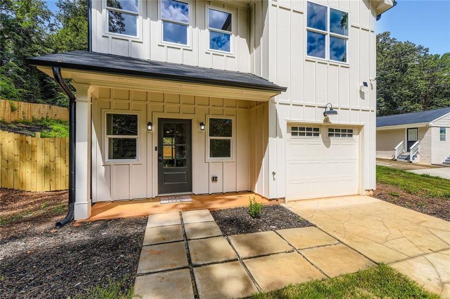 Front exterior of a new home in , Decatur, GA, highlighting curb appeal (Image 18).