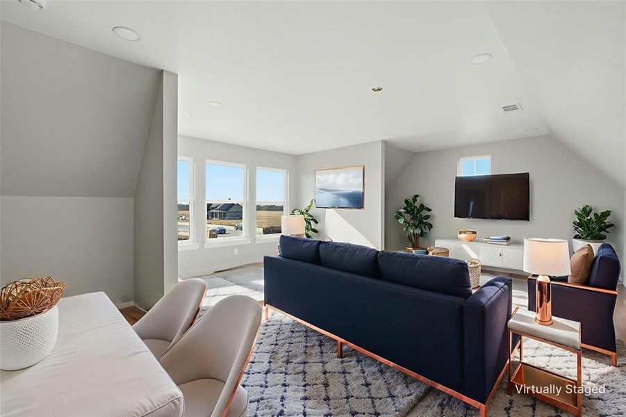 Furnished interior view inside a new home in , China Spring (Image 15).