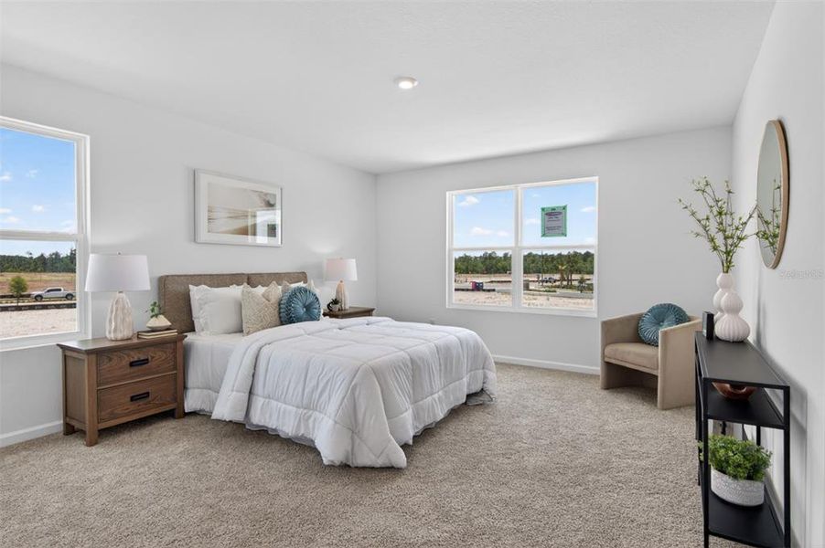 Furnished interior view inside a new home in , Orlando (Image 11).