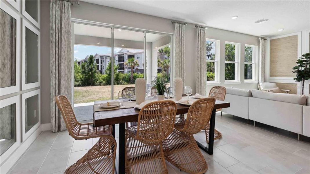 Furnished interior view inside a new home in Waterford, Brooksville (Image 6).