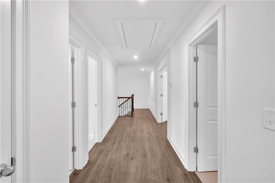 Spacious, unfurnished interior of a new home in Ford Landing, Acworth (Image 56).