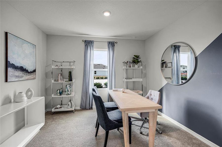 Furnished interior view inside a new home in Villamar, Winter Haven (Image 26). Furnished interior view inside a new home in Villamar, Winter Haven (Image 26).