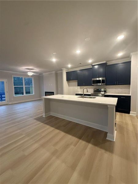 Furnished interior view inside a new home in Porter Reserve, Decatur (Image 8).