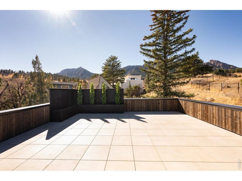 Exterior details and patio area of a home in , Boulder (Image 26). Exterior details and patio area of a home in , Boulder (Image 26).