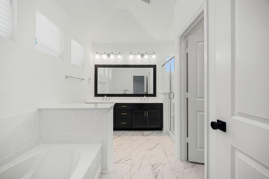 Furnished interior view inside a new home in , Cypress (Image 15).