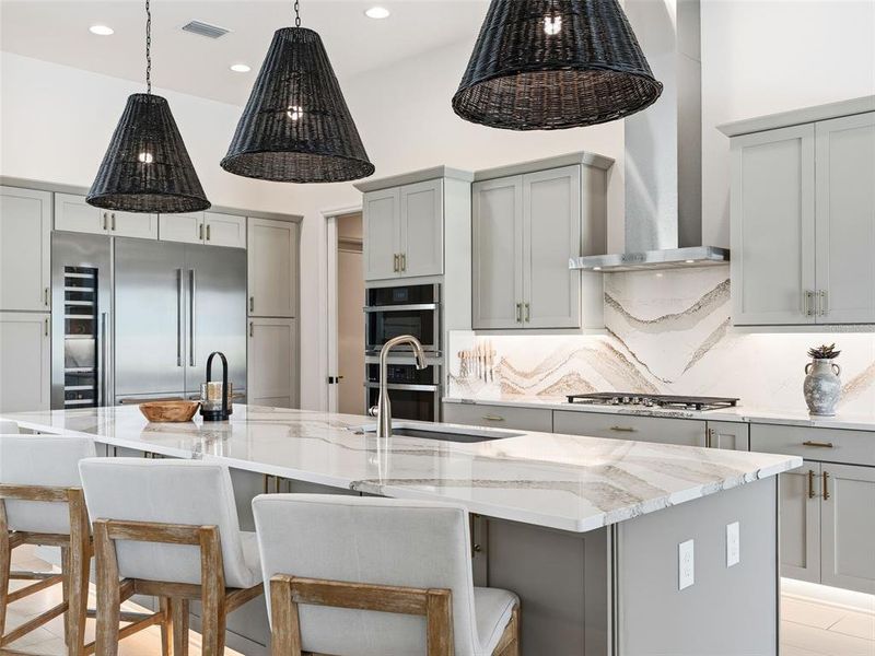 Furnished interior view inside a new home in , The Villages (Image 60). Furnished interior view inside a new home in , The Villages (Image 60).