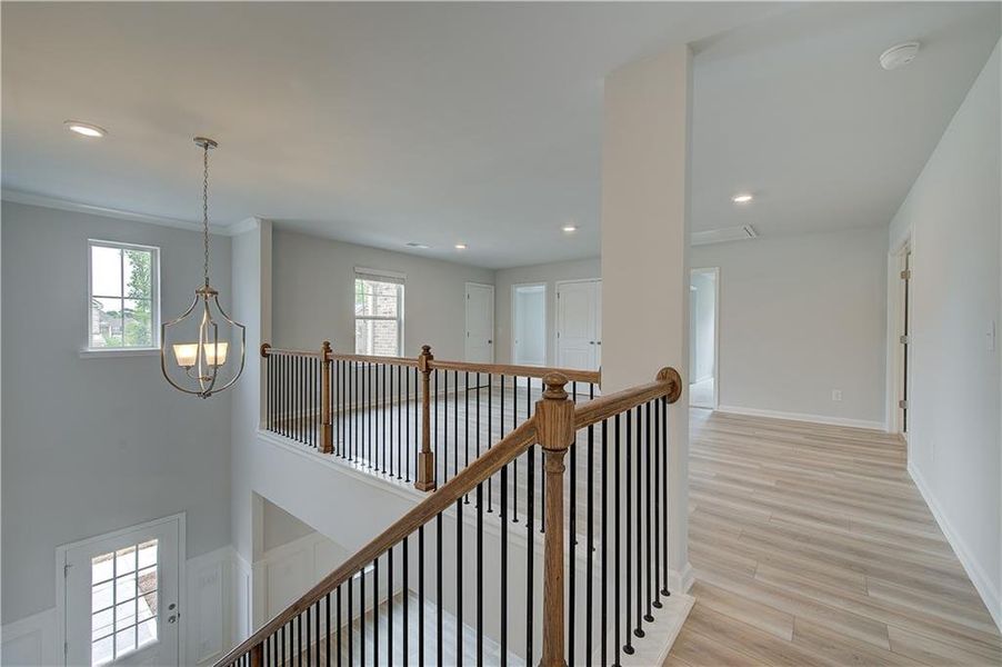 Spacious, unfurnished interior of a new home in Cambria at Traditions, Hampton (Image 20).