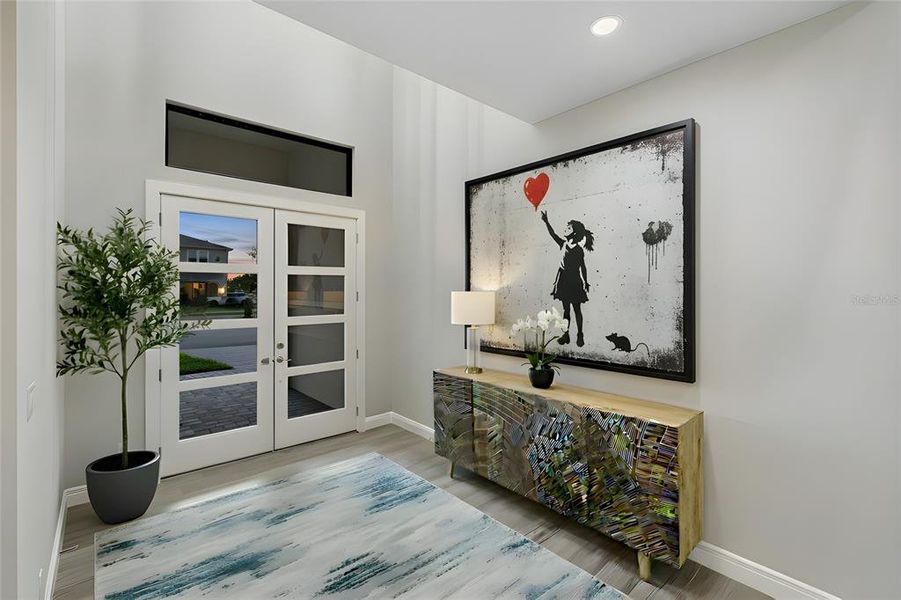 Furnished interior view inside a new home in , Sarasota (Image 8).