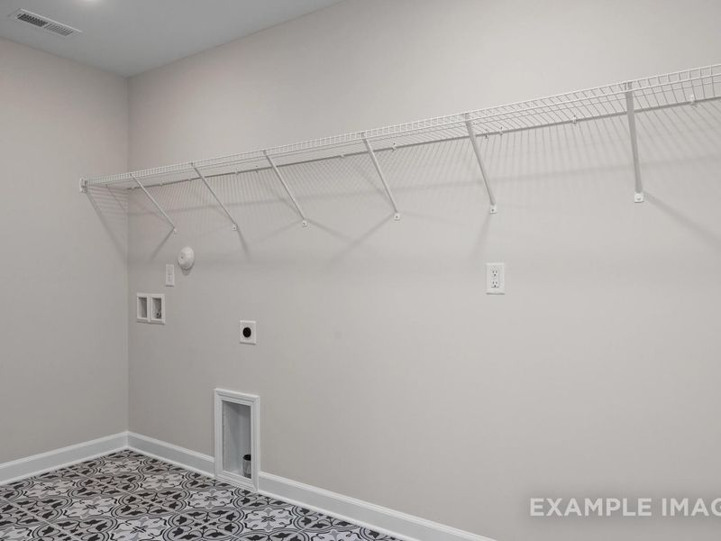 Representative unfurnished interior of a home built from the The Hickory II D by Davidson Homes LLC in Addison West, Holly Springs (Image 13).