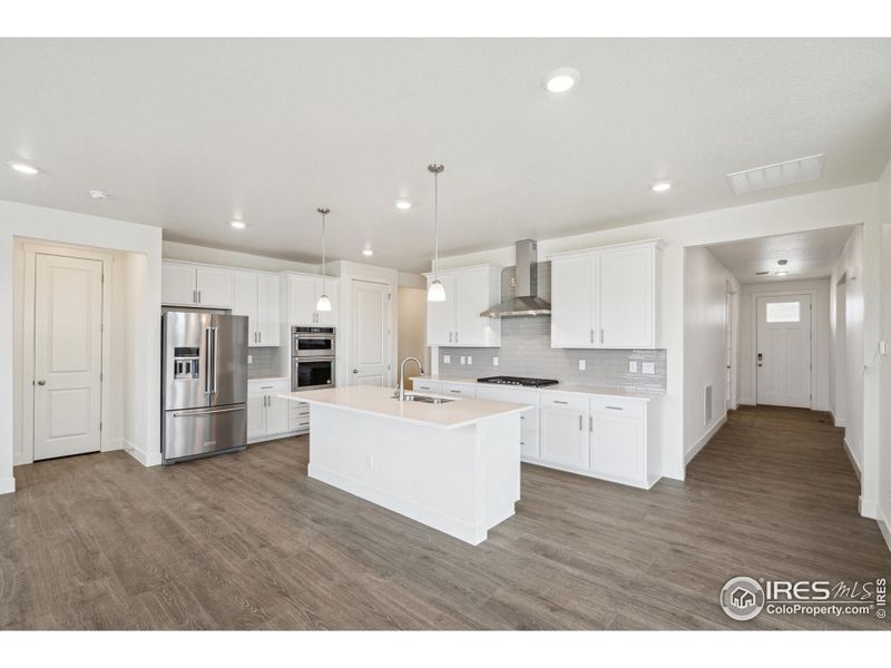 Furnished interior view inside a new home in Vantage, Berthoud (Image 6). Furnished interior view inside a new home in Vantage, Berthoud (Image 6).