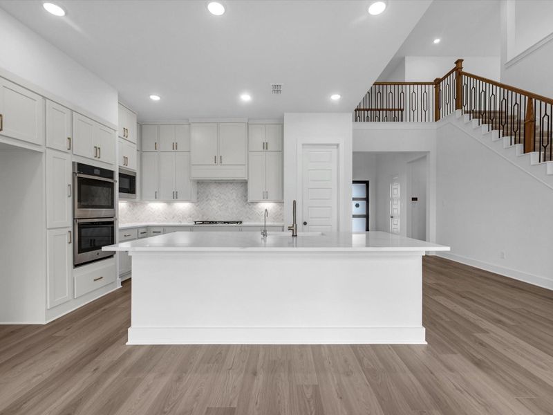 Furnished interior view inside a new home in Pecan Ridge, Fulshear (Image 10).