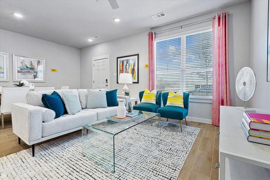 Furnished interior view inside a new home in Heartland Townhomes, Heartland (Image 13).